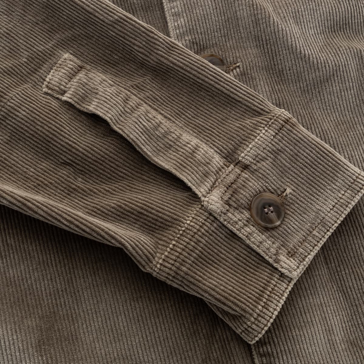 Corduroy Work Overshirt 721 Fossil