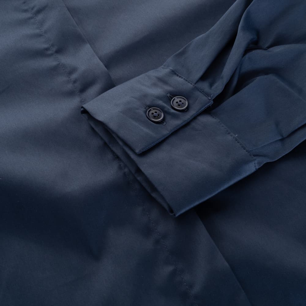 Blouse with Stand-up Collar