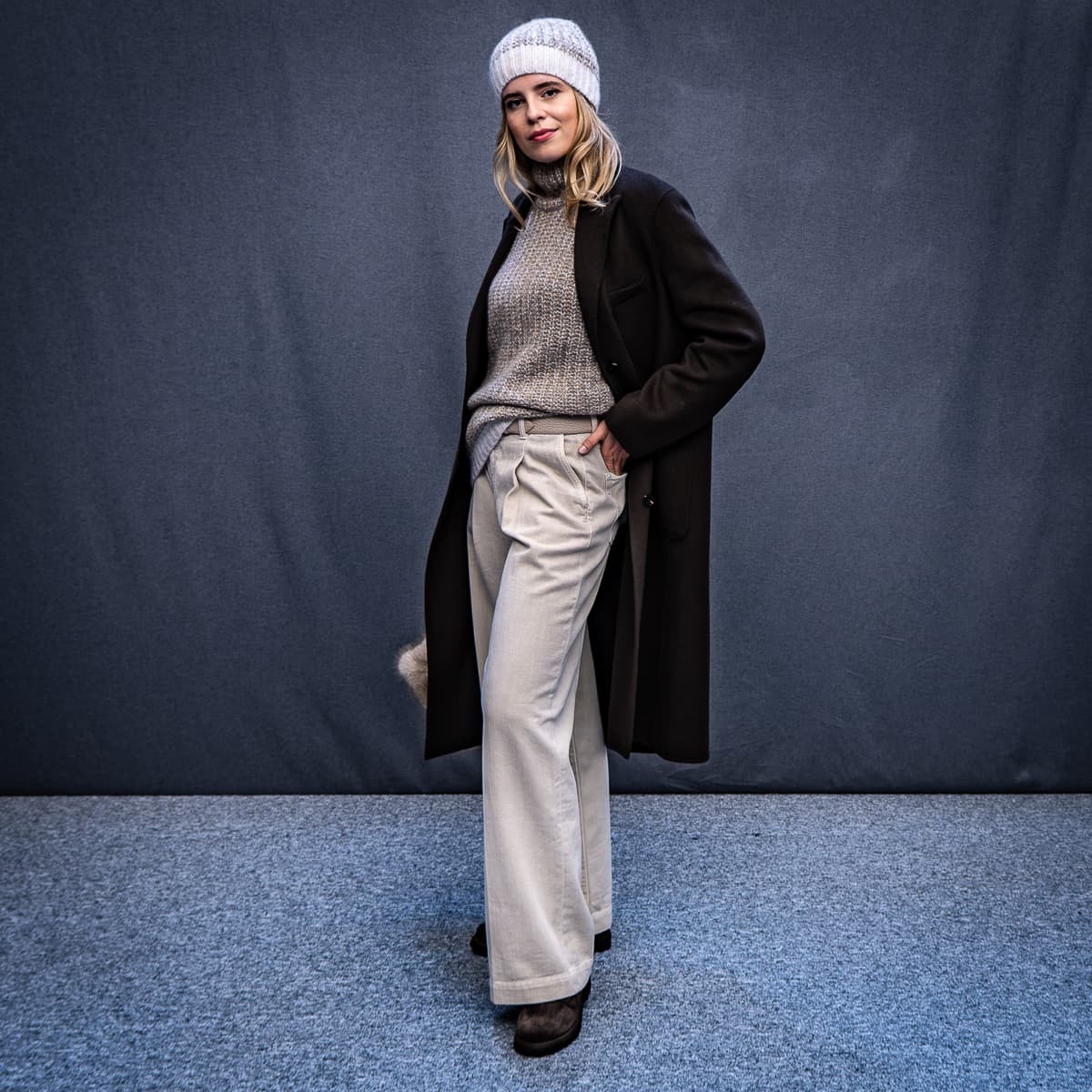 Trousers Ottavia Beige