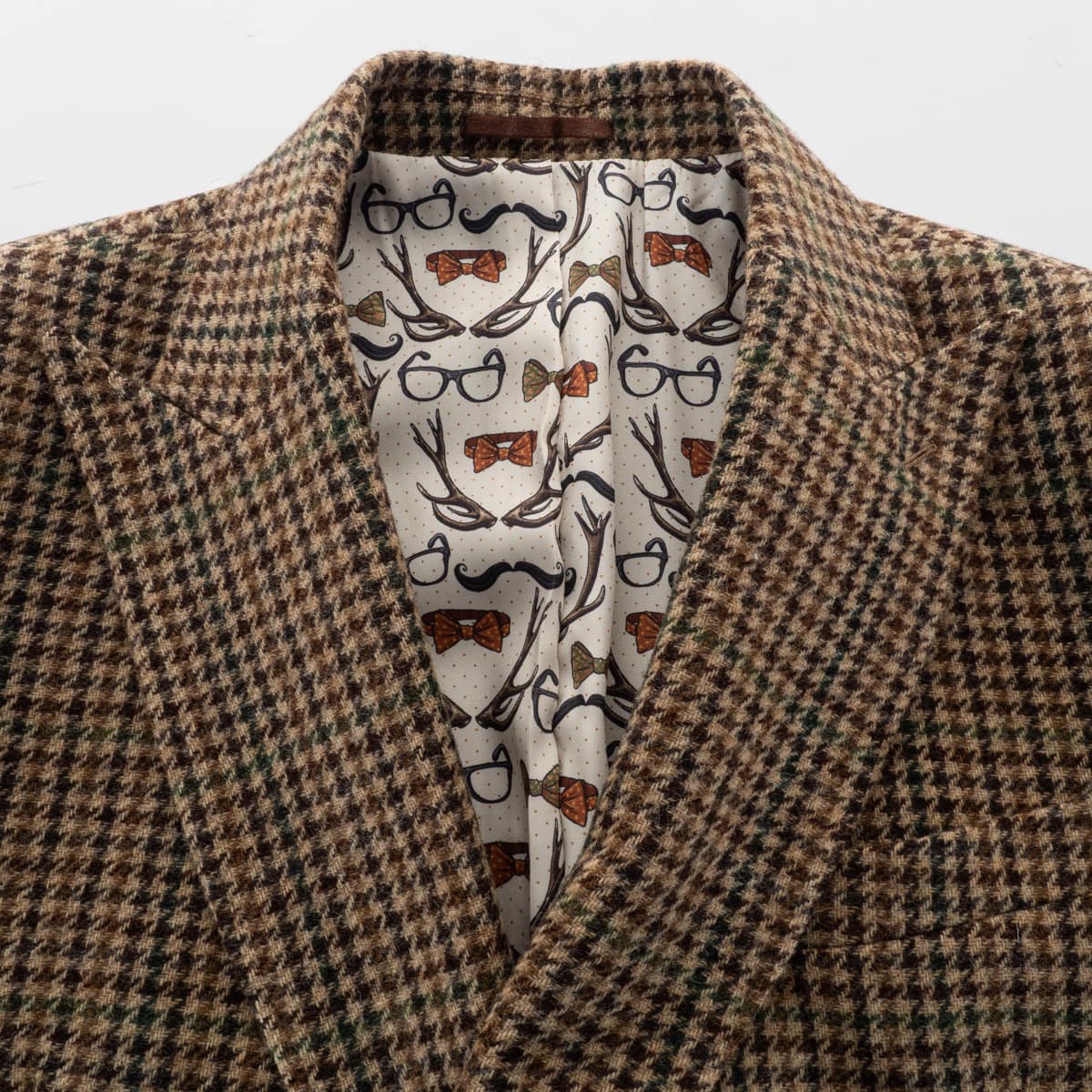 Shetland Wool Tweed Coat