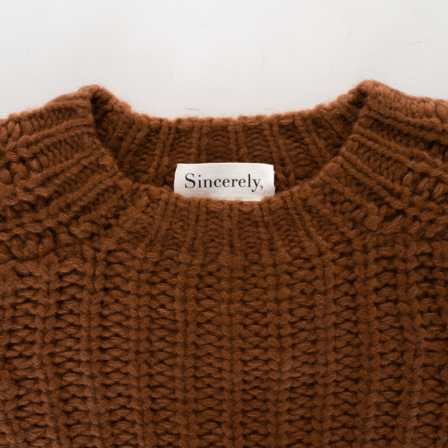 Knitted Sweater Cashmere Boxy Cut