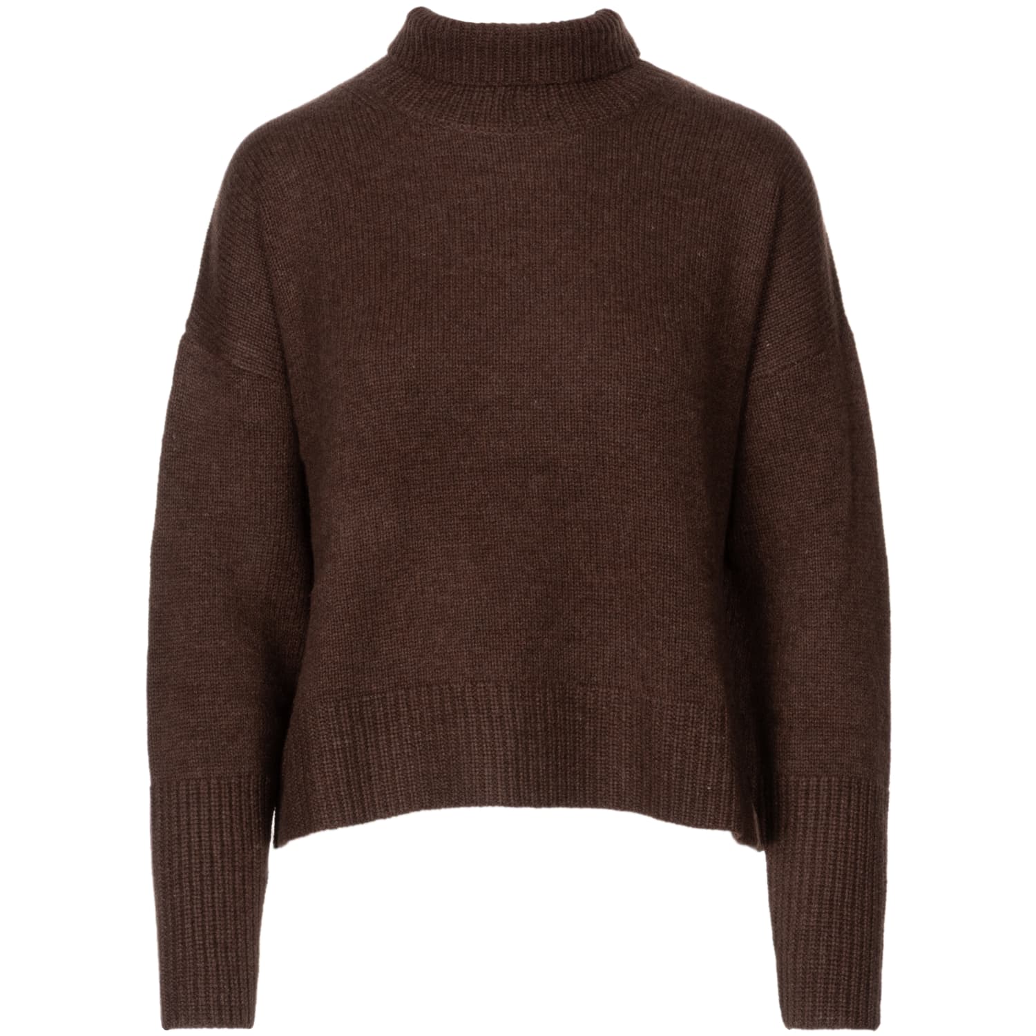 Turtle Neck Pullover Boxy Cut