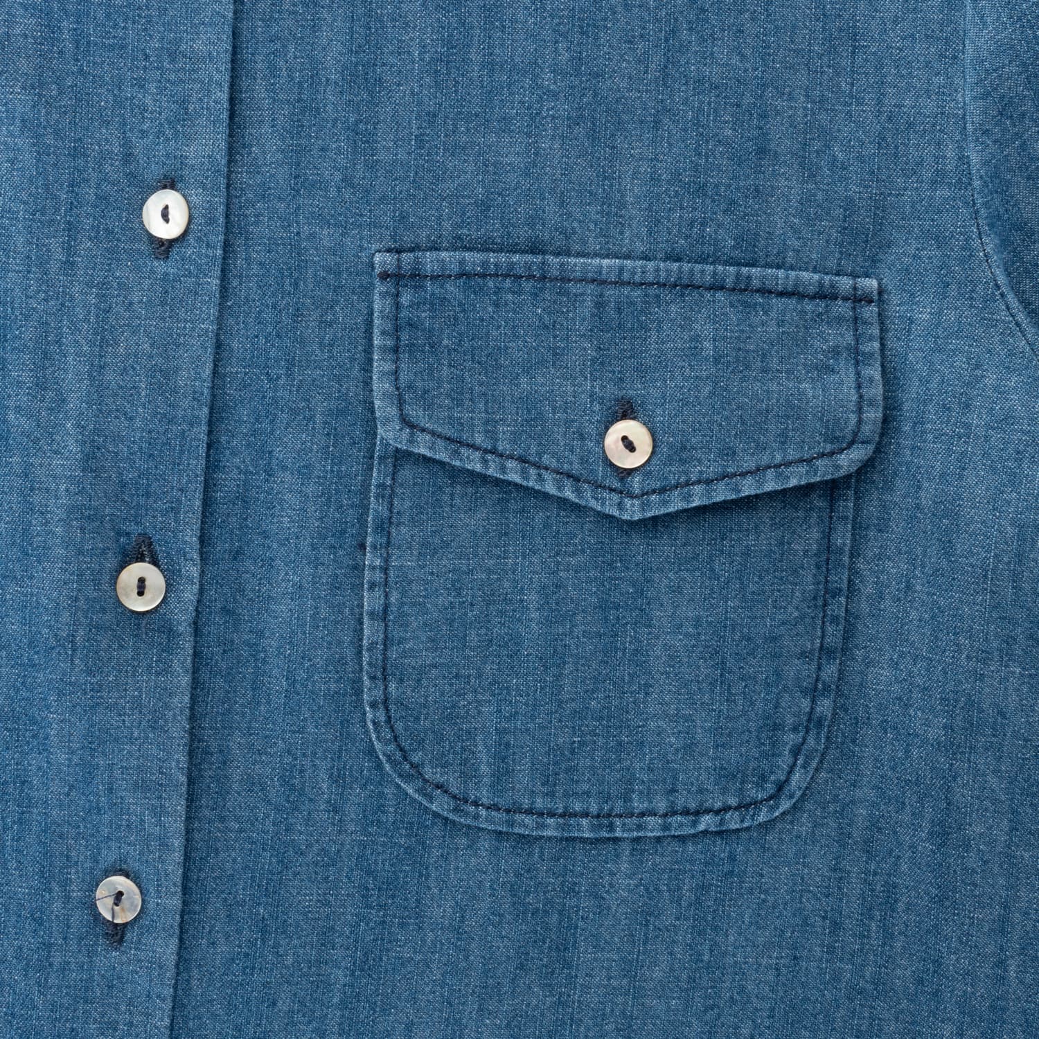 Denim Shirt Blouse Rama