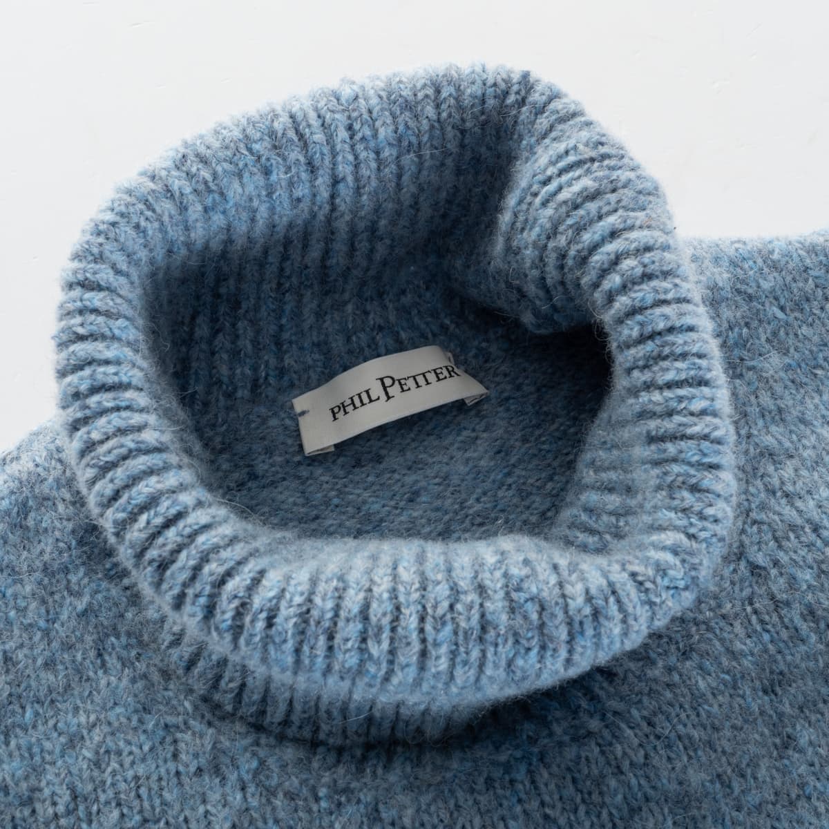 Tweed Turtleneck Jumper