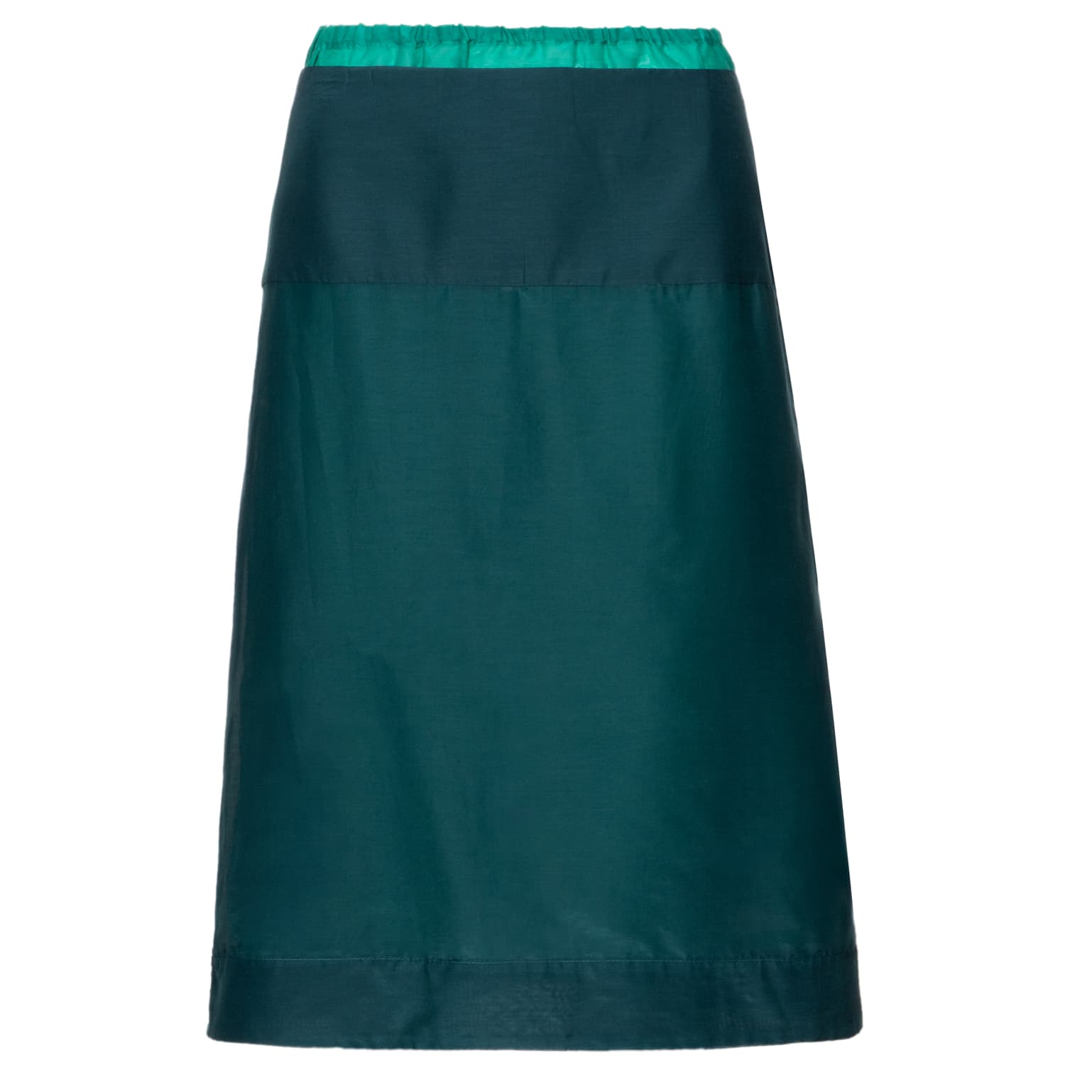7/8-Skirt Cotton-Silk