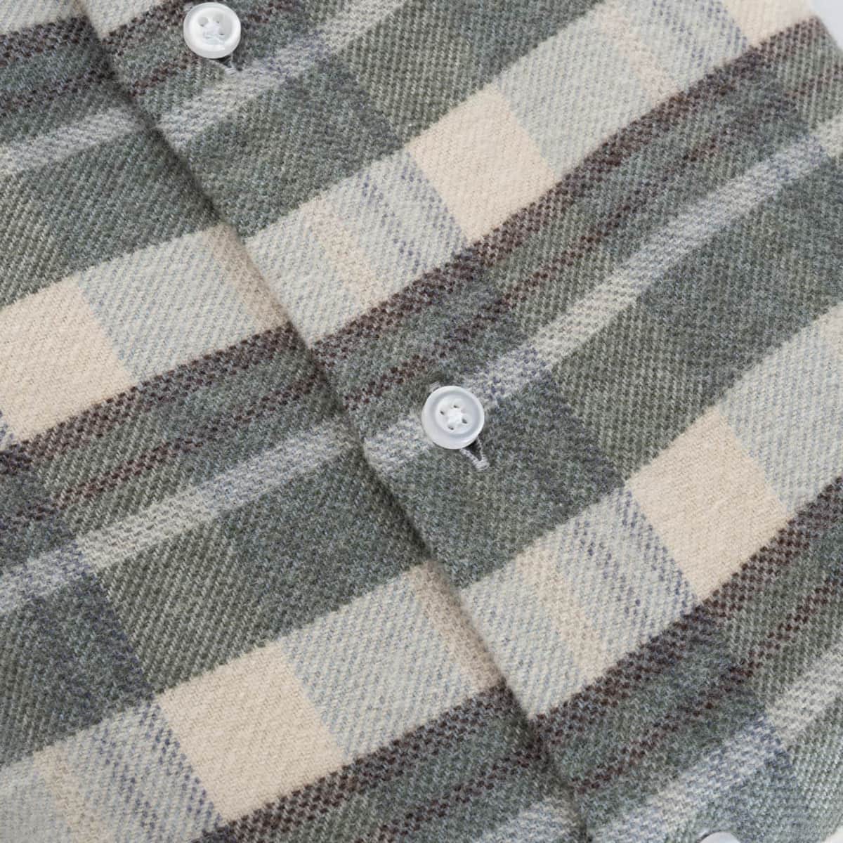 Flannel Shirt Positano Green