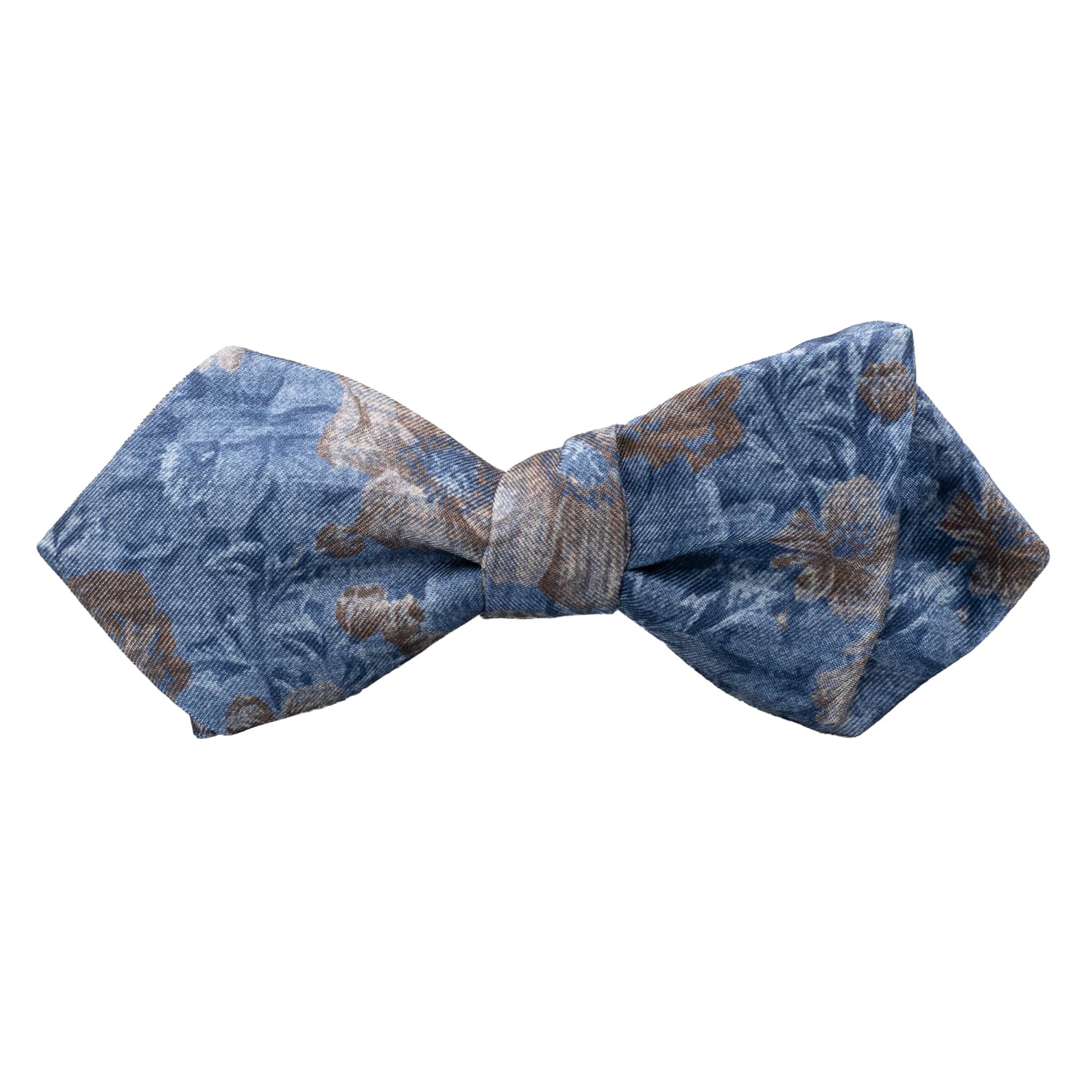 Bow Tie Silk Blue