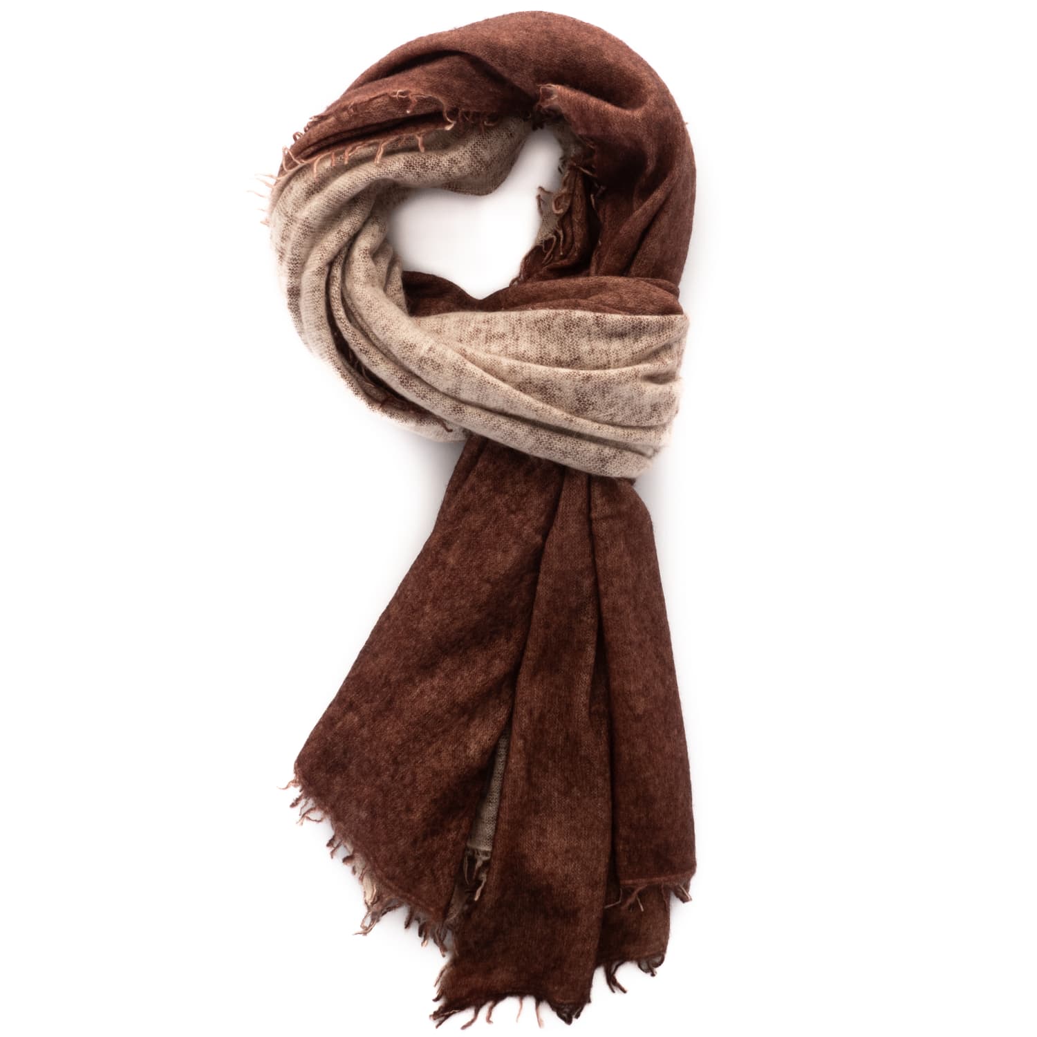 Cashmere Scarf Brown