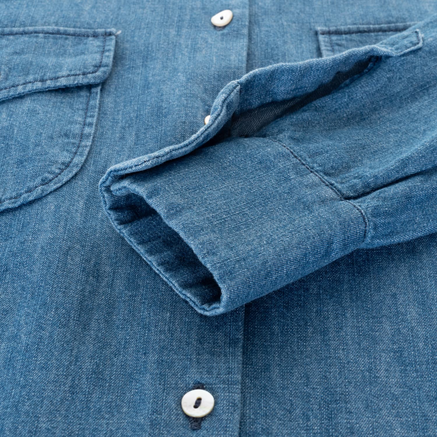 Denim Shirt Blouse Rama
