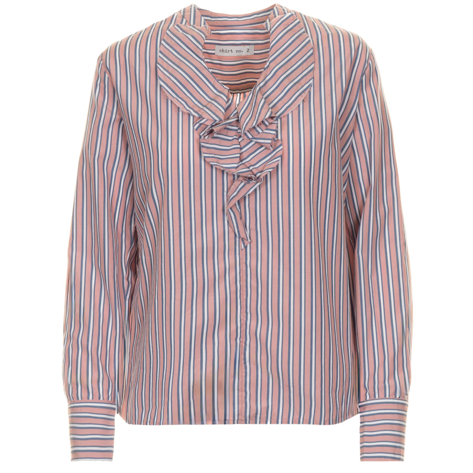 Cotton Ruffle Blouse Cotton Ruffle Blouse