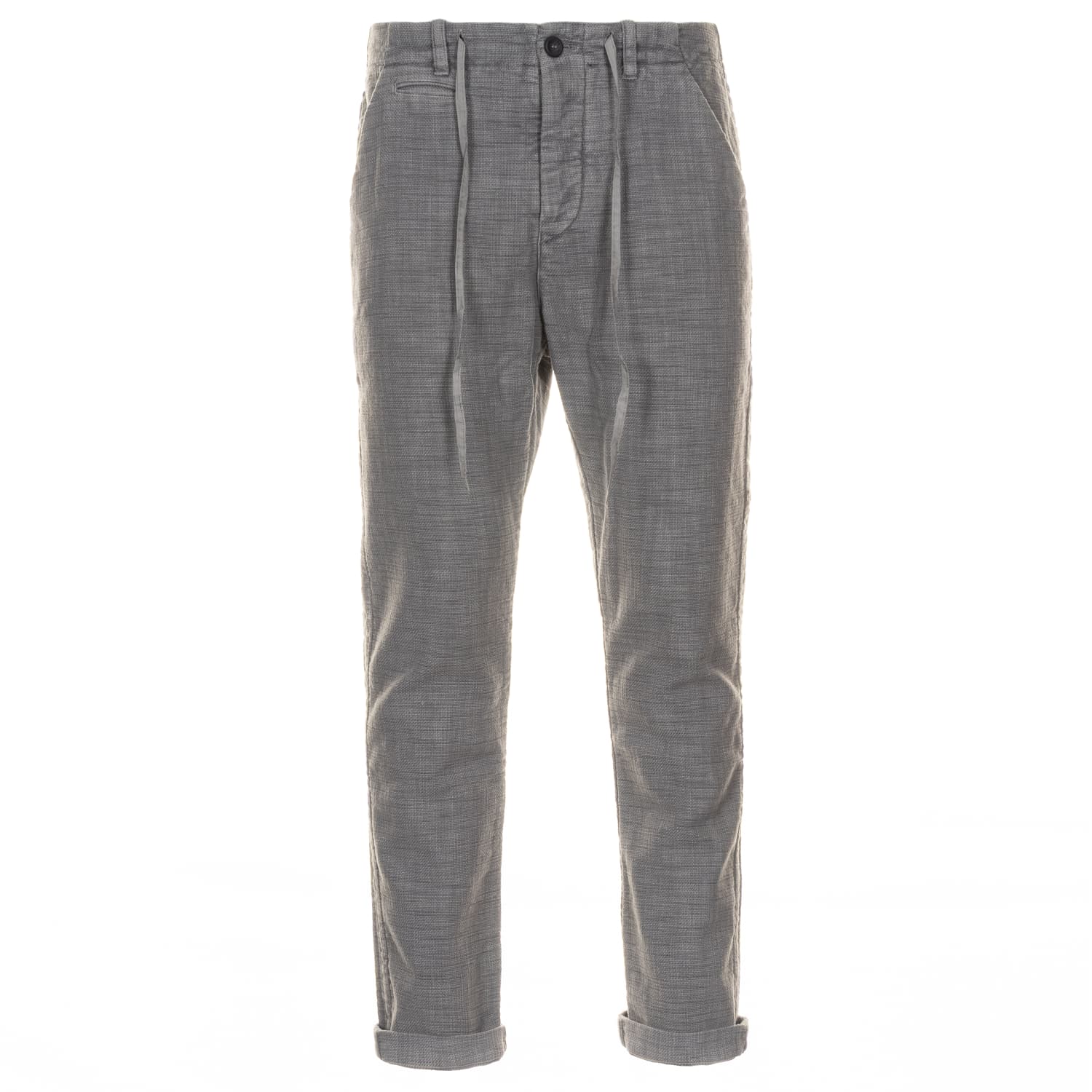 Trousers Bar21be Plus Hopsack Cotton Trousers Bar21be Plus Hopsack Cotton