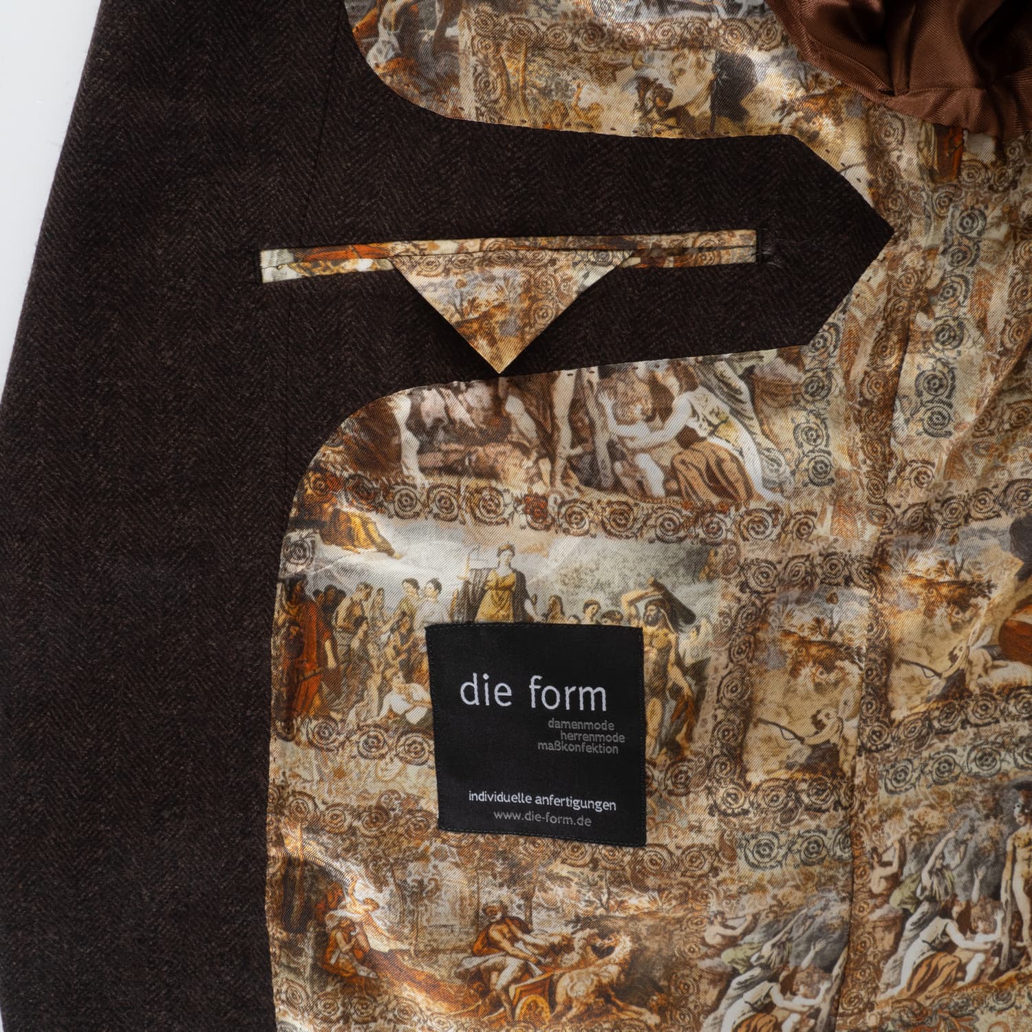 Blazer 28250 Lex Herringbone Brown Mottled