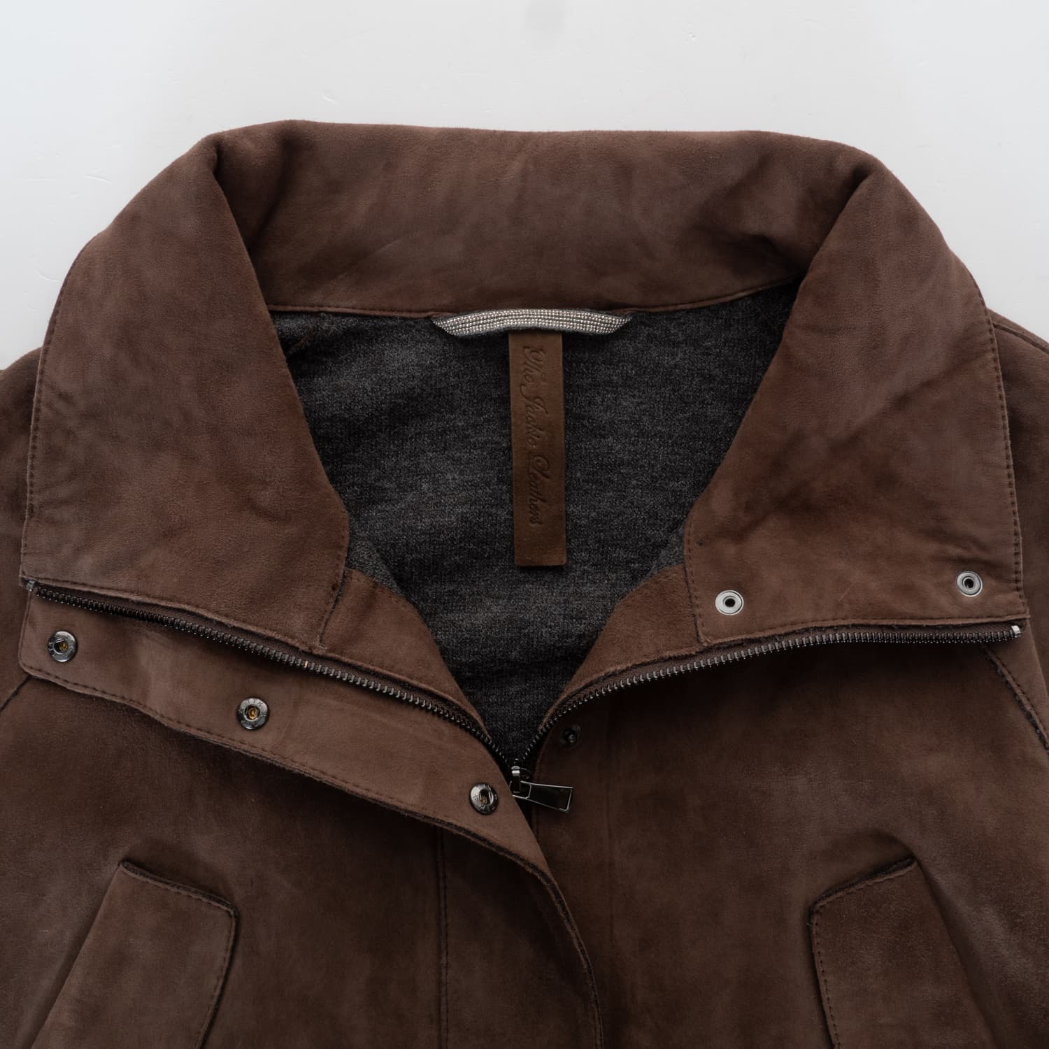 Suede Leather Jacket Rachele