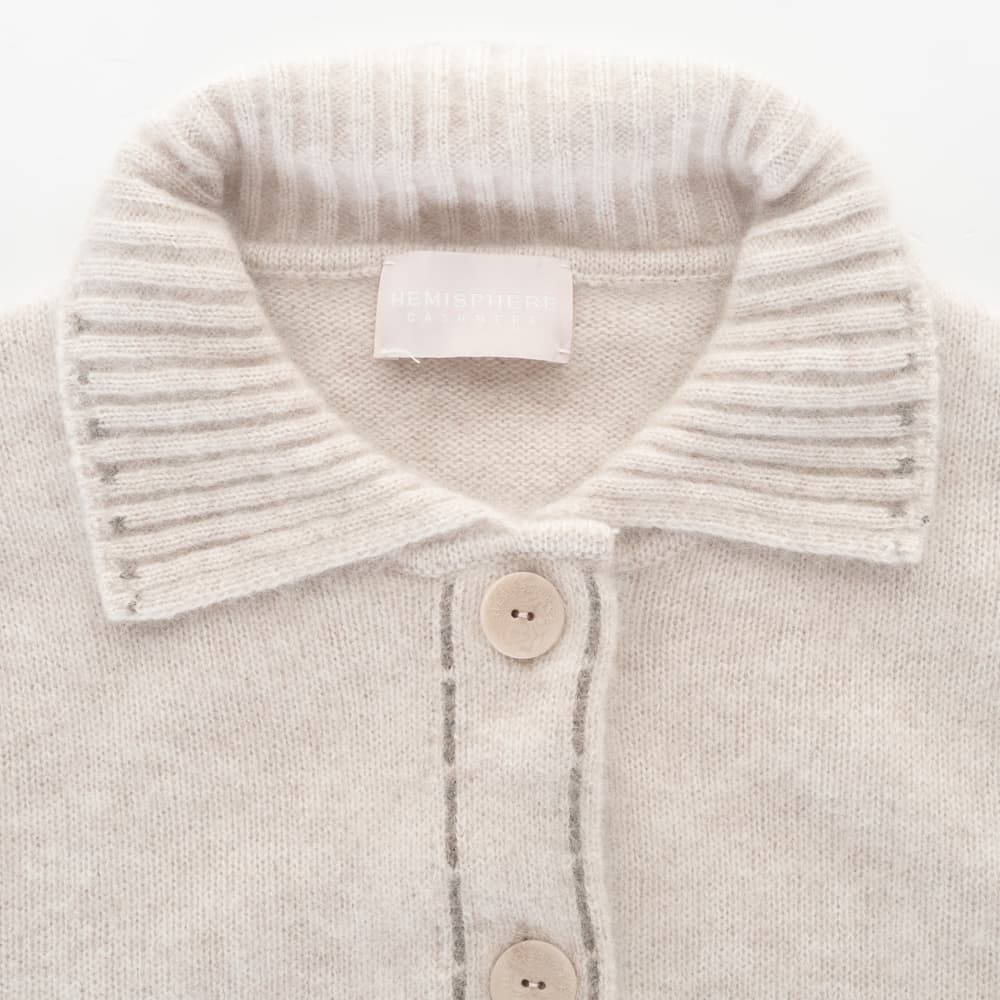 Cashmere Blend Knit Cardigan