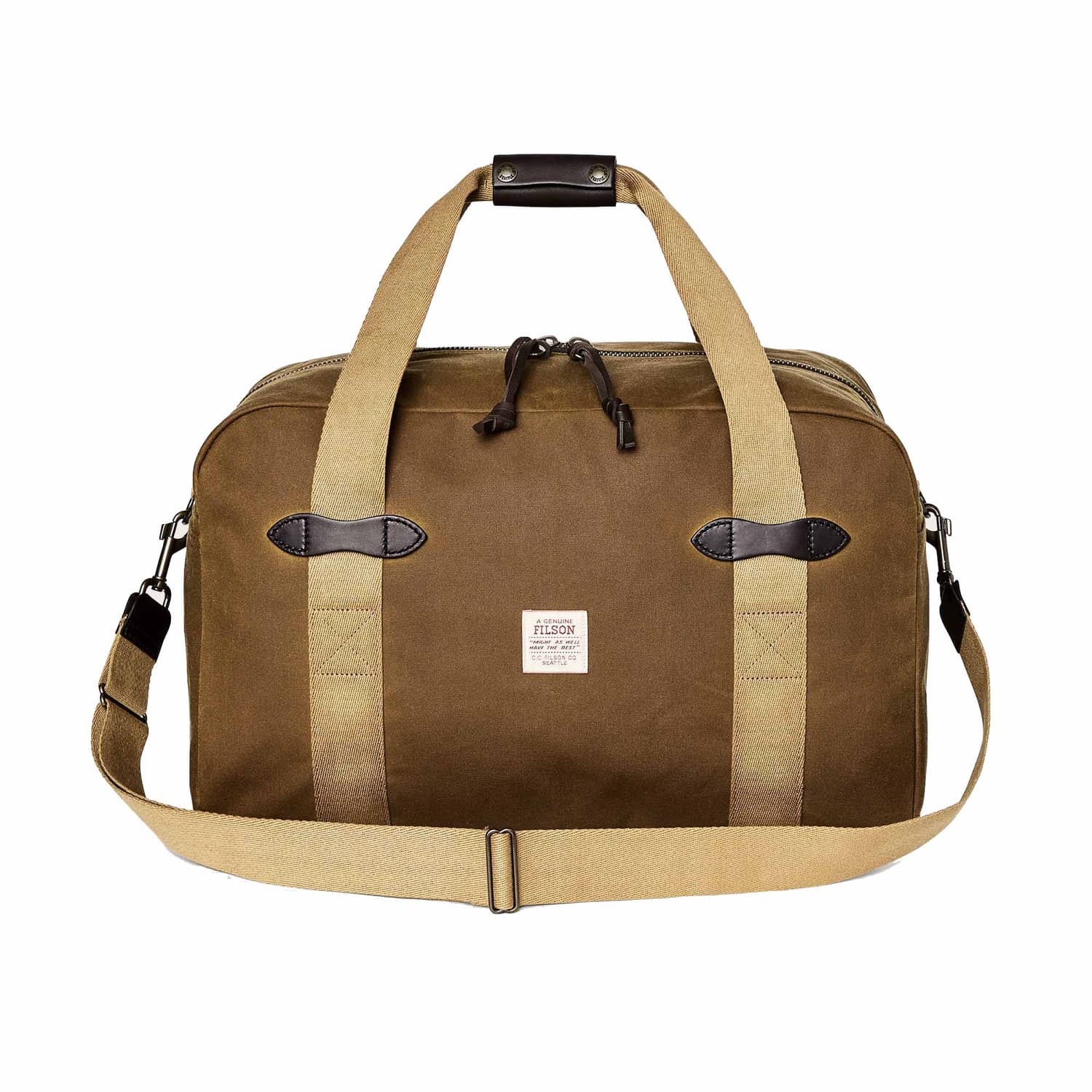 Medium Duffle Bag in Tin Cloth Medium Duffle Bag in Tin Cloth