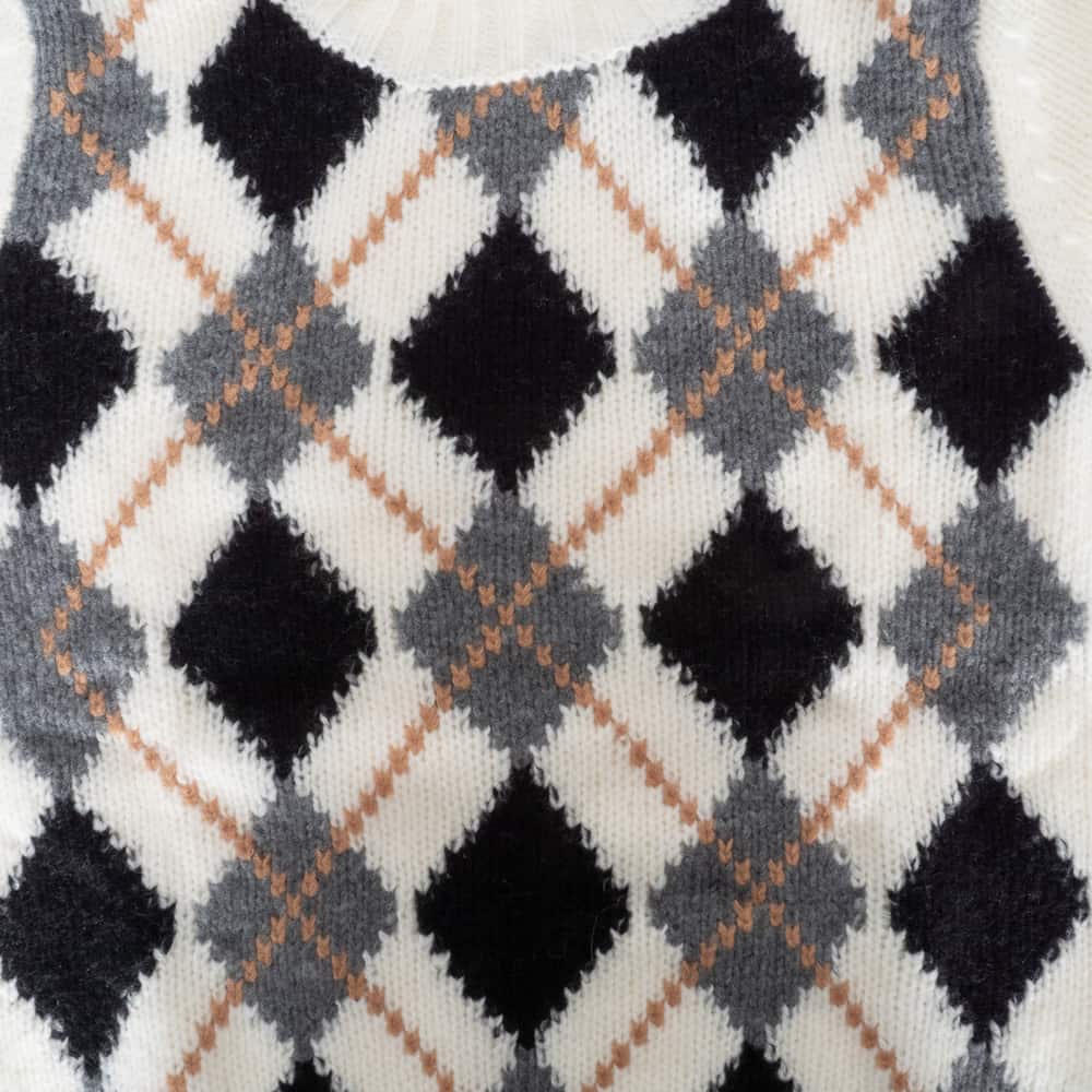 Short-Sleeve Sweater Wool-Cashmere