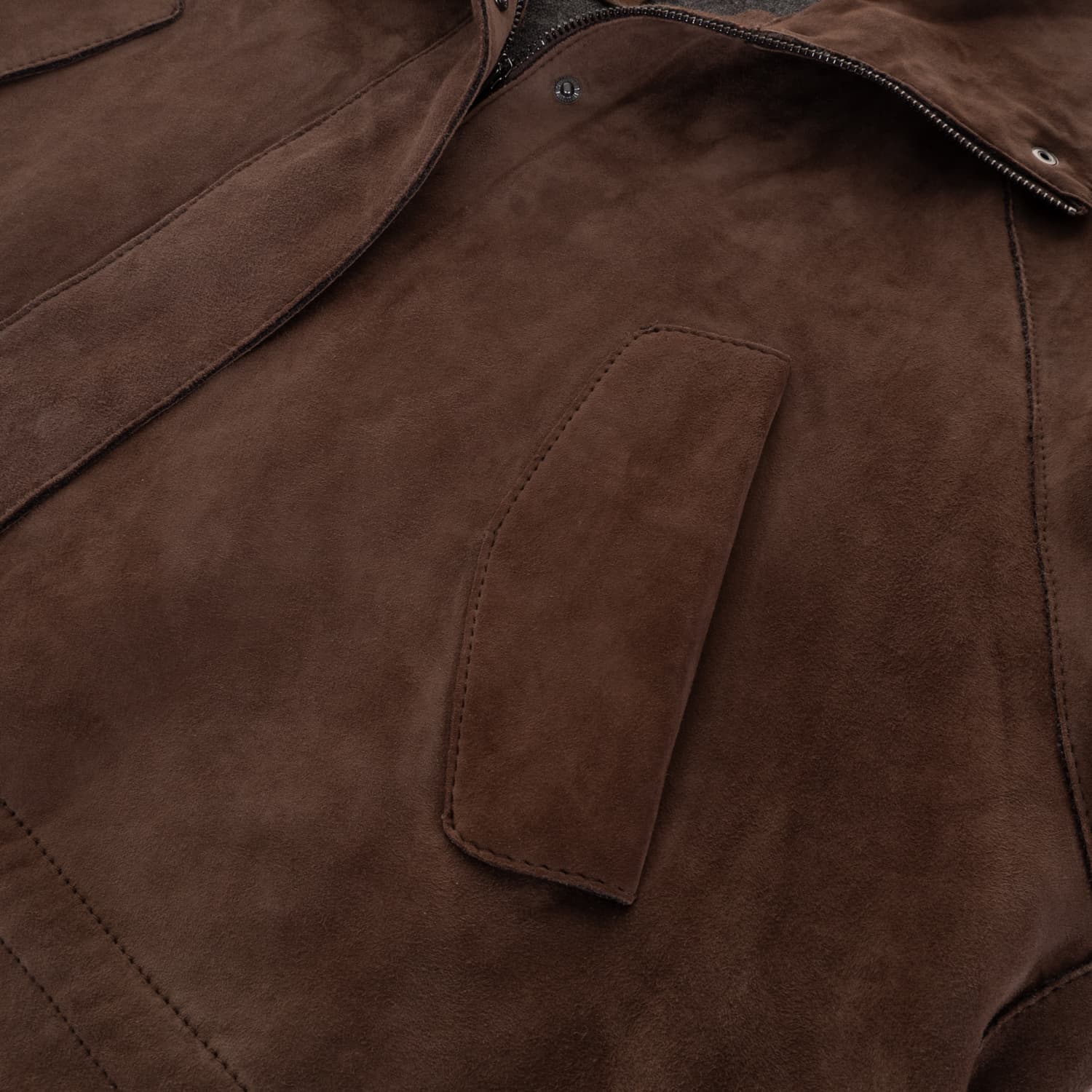 Suede Leather Jacket Rachele