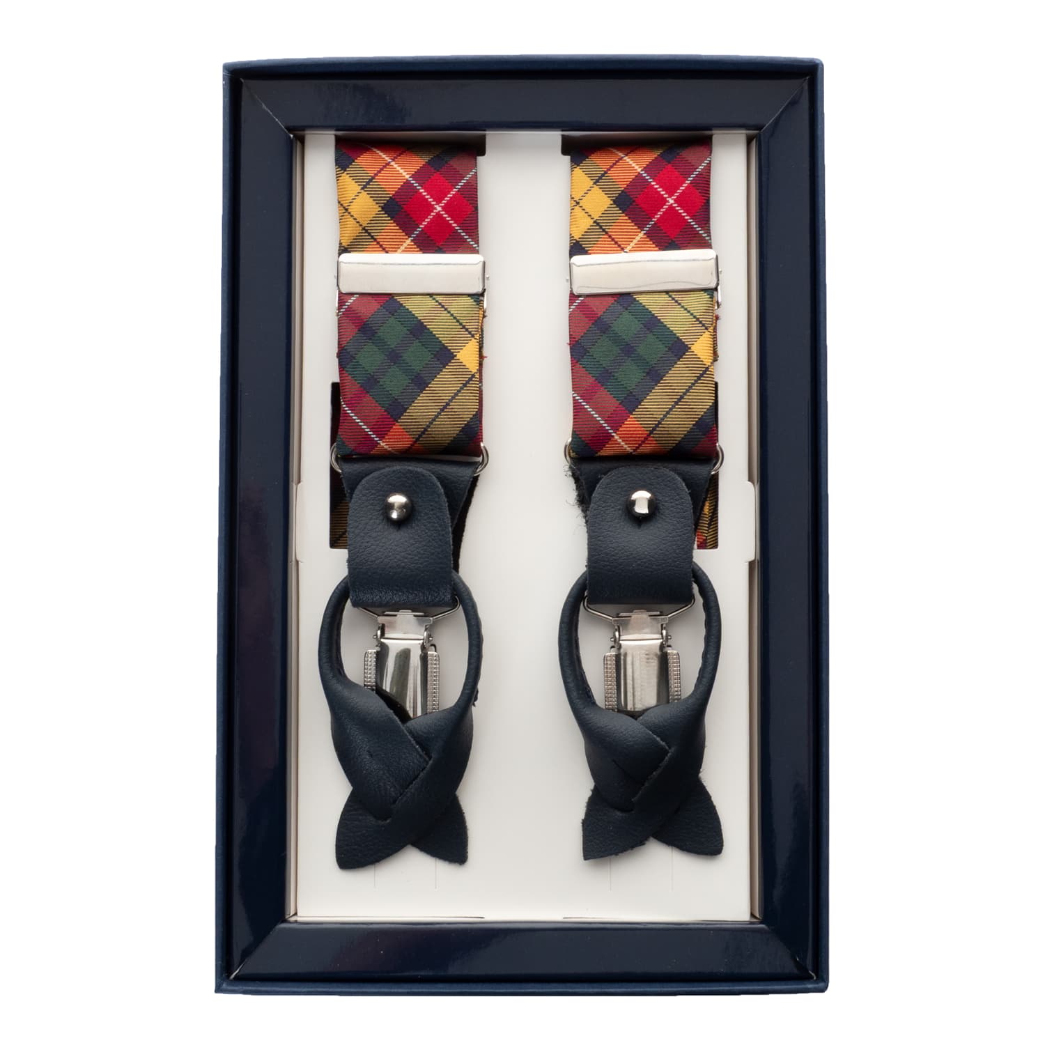 Suspenders Silk Colourful
