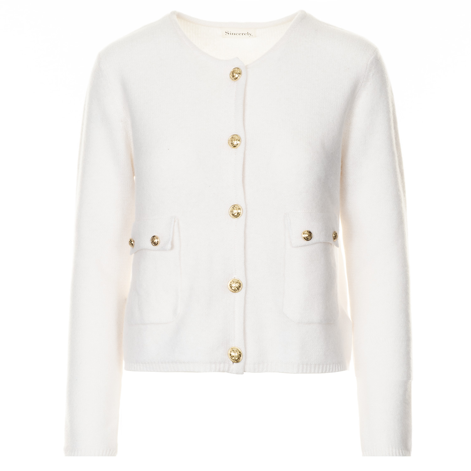 Wool-Cashmere Cardigan