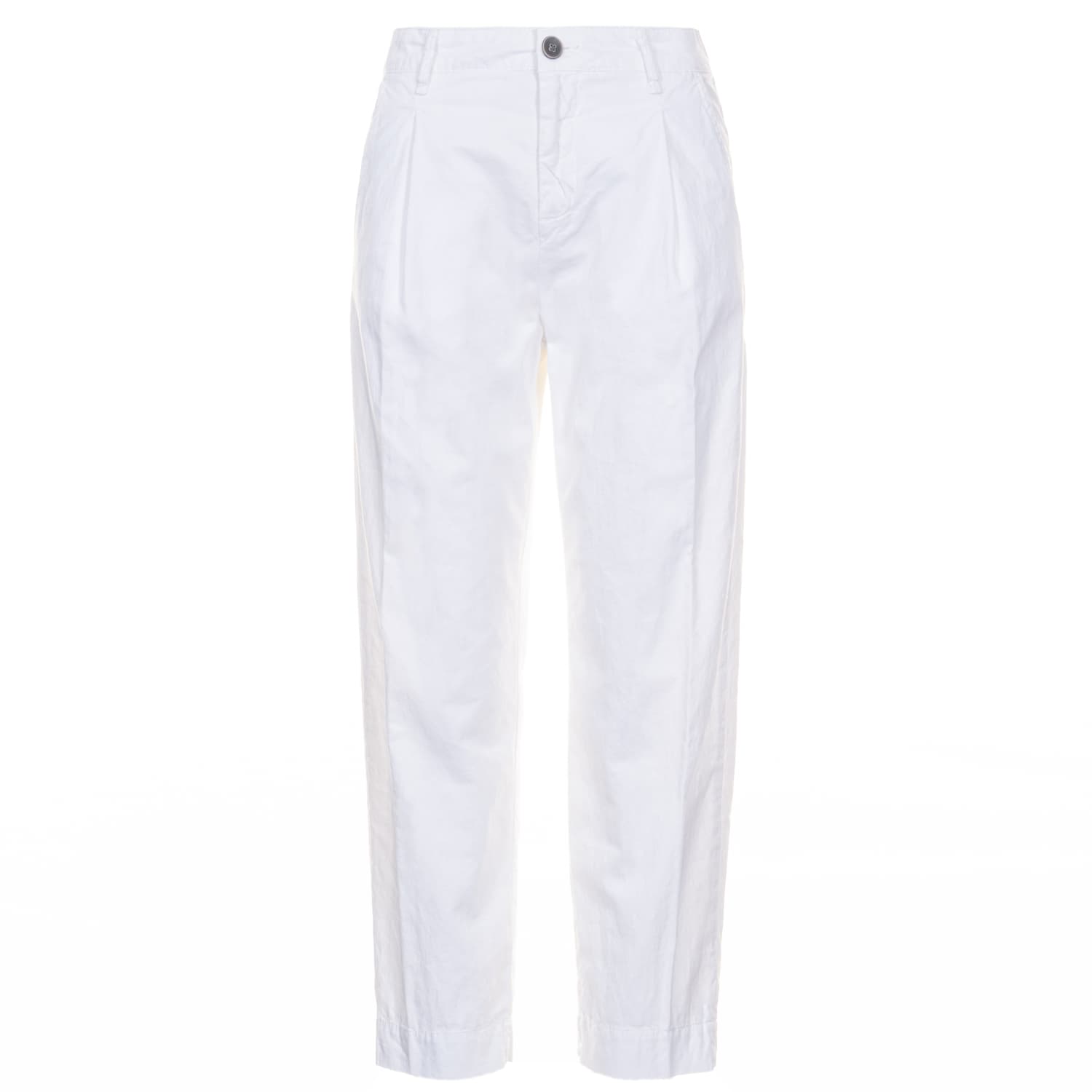 Women Chino Pince White Women Chino Pince White
