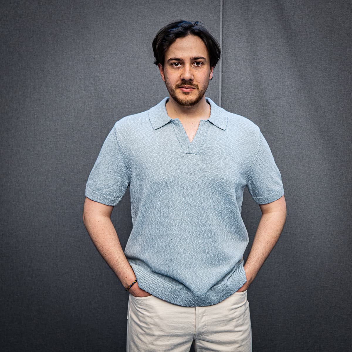 BGjohn Slubby Knit Polo