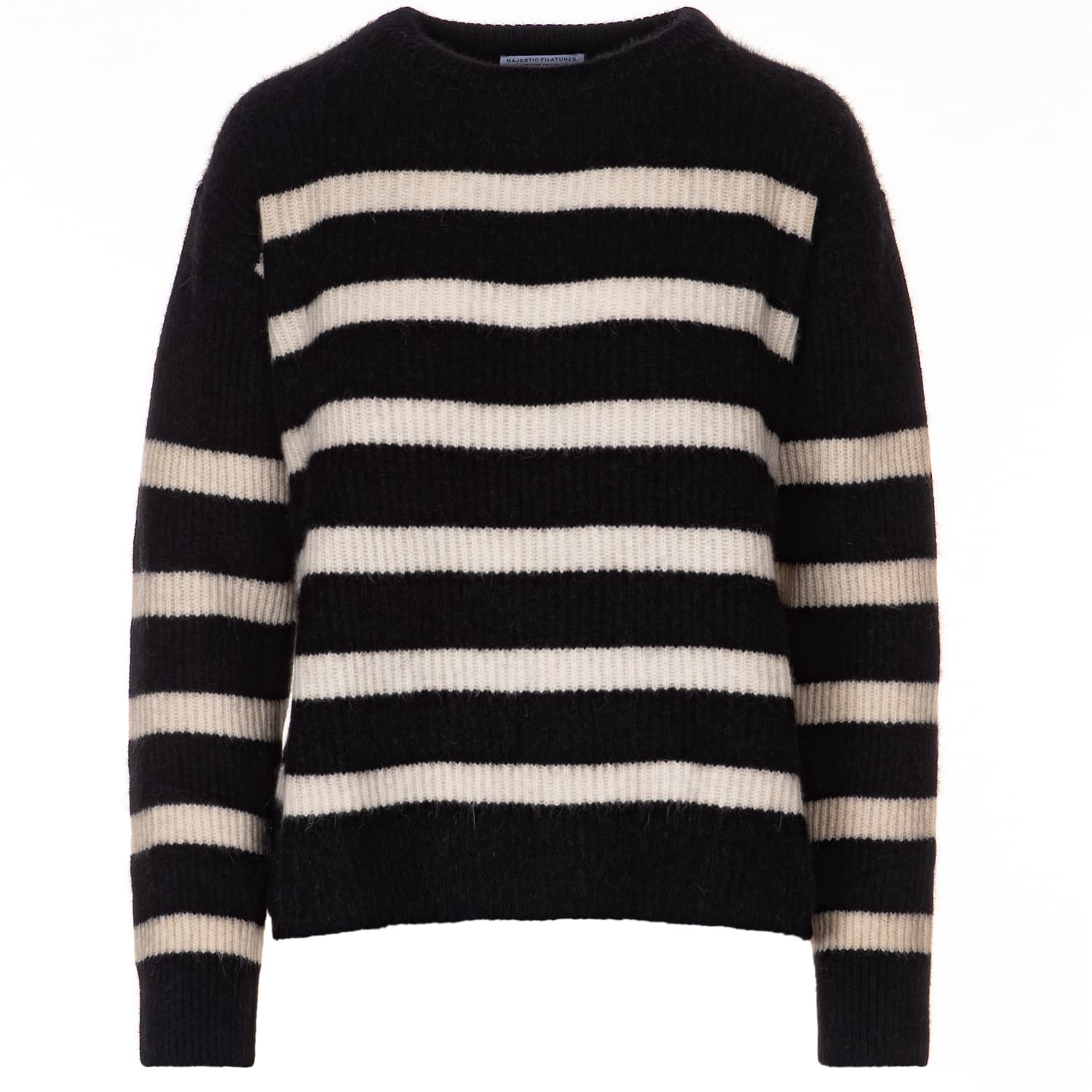 Sweater with horizontal stripes Sweater with horizontal stripes