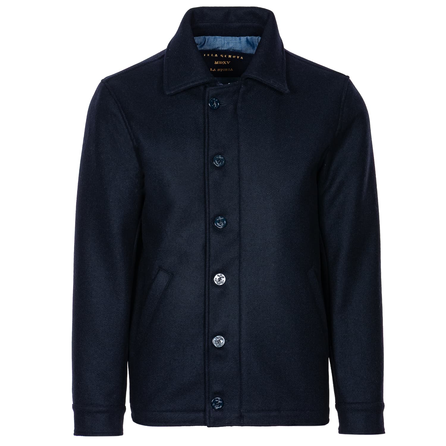 Wool Jacket Michele Navy