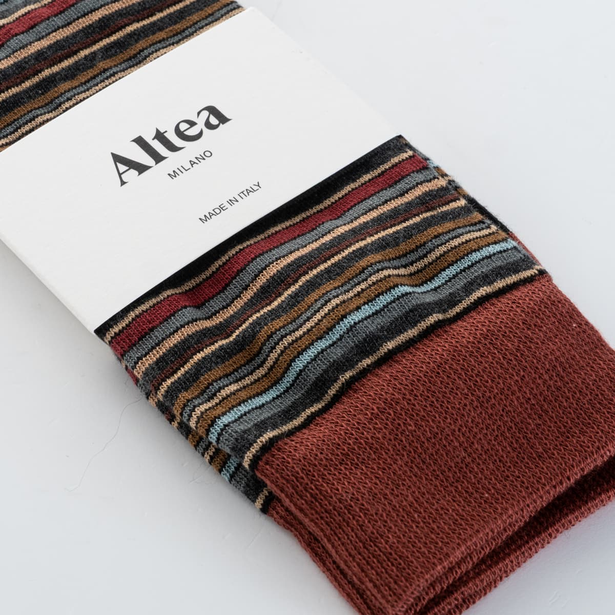 Multicolour Striped Socks 8029