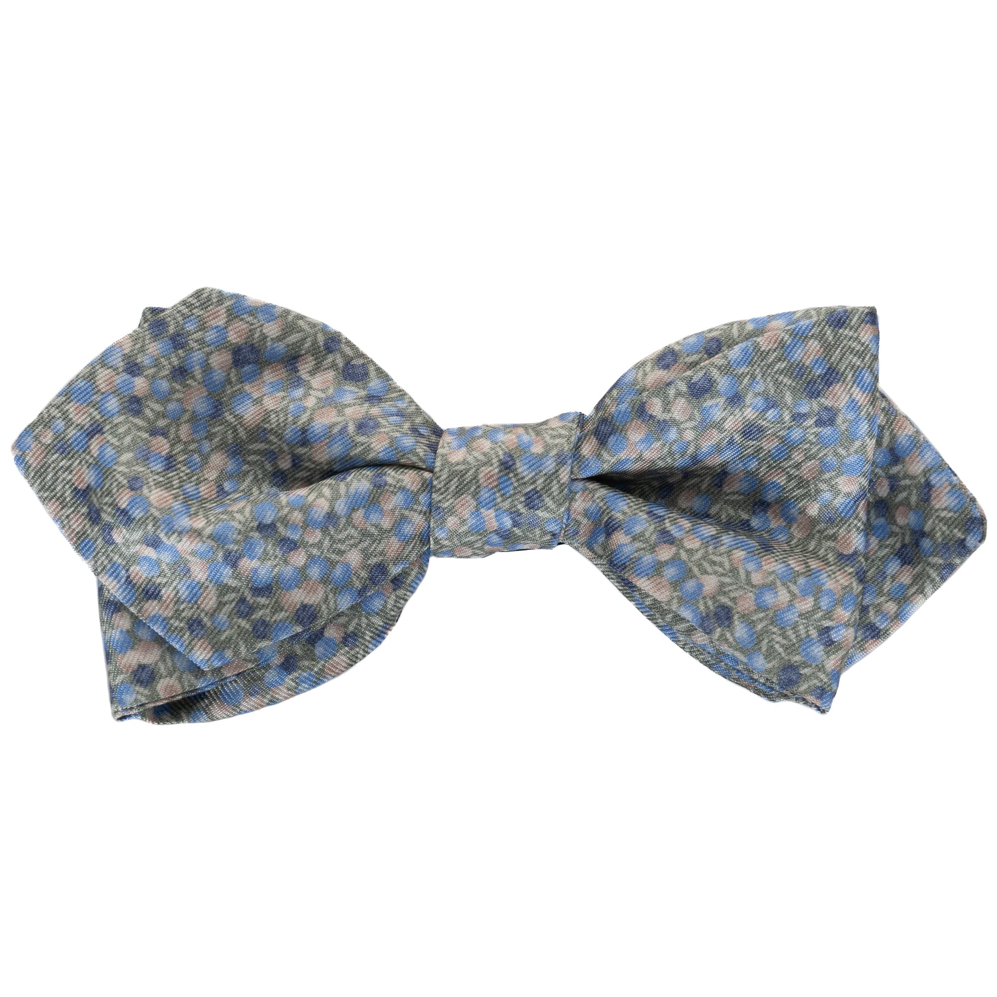 Floral Silk Bow