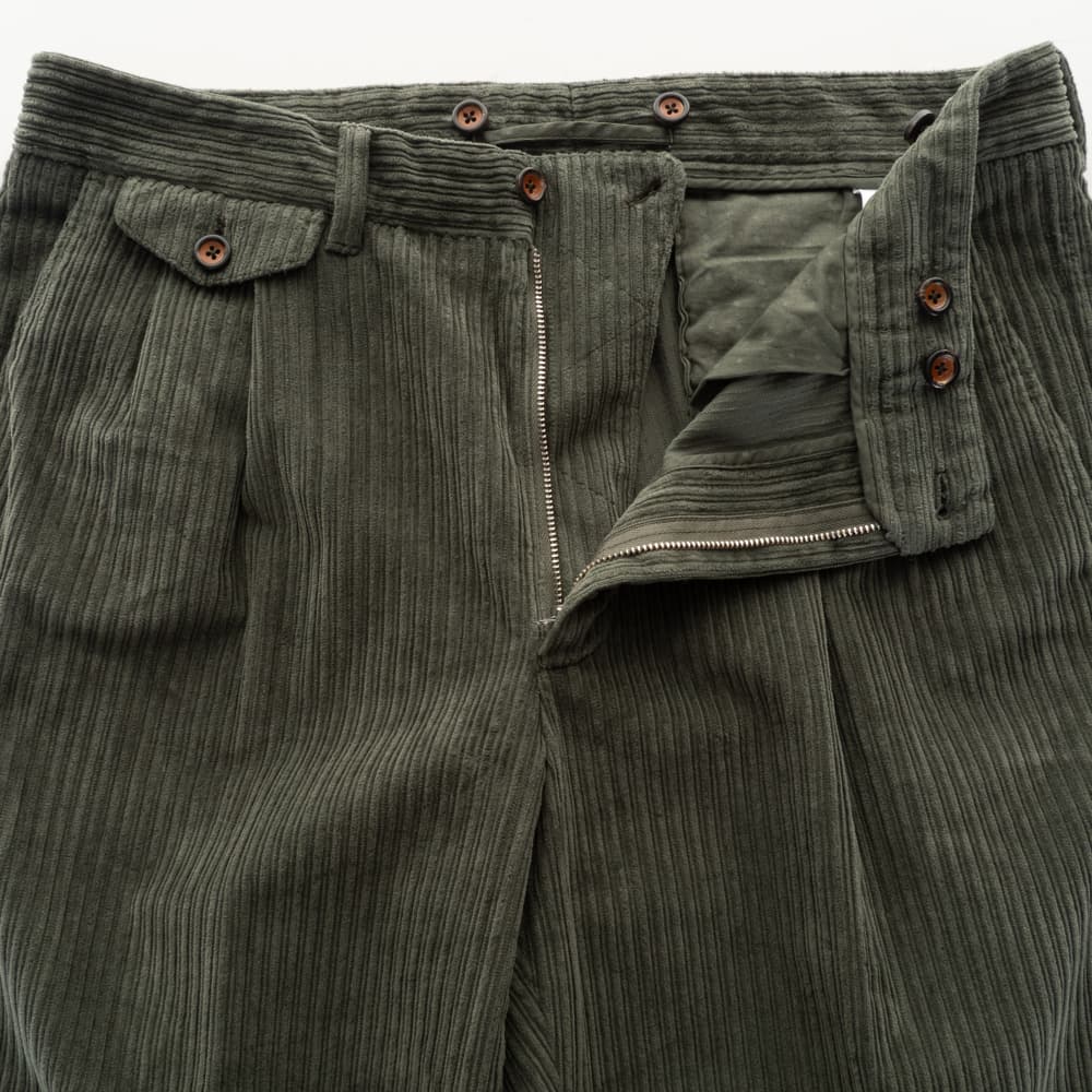 Corduroy Trousers Wide-Fit