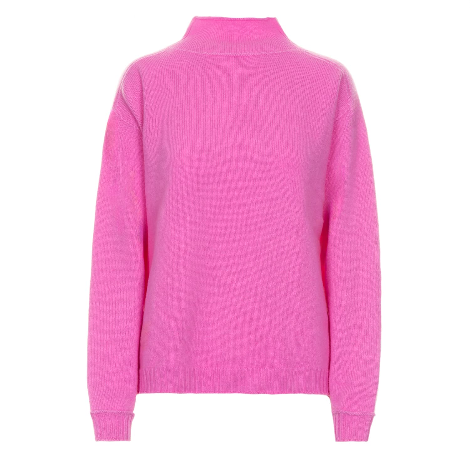 Merino Sweater with Stan-up Collar Merino Sweater with Stan-up Collar