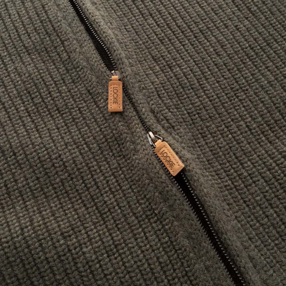 Cashmere Zip Sweater