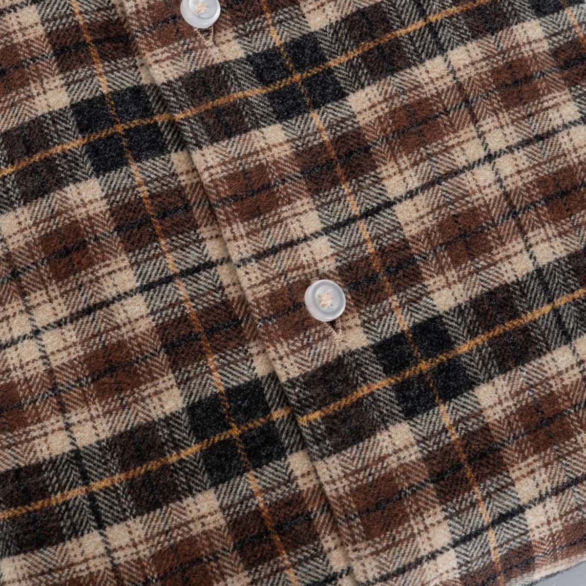 Flannel Shirt Positano Brown