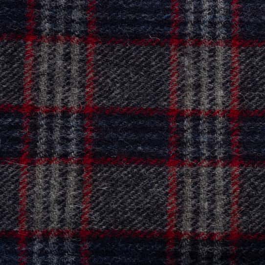Flannel tweed check