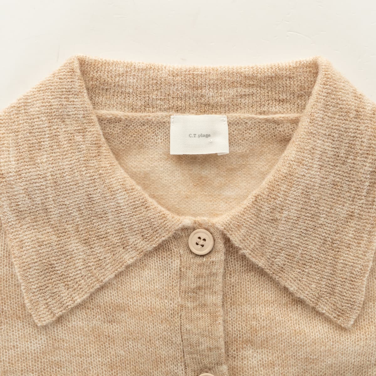 Alpaca-Blend Cardigan