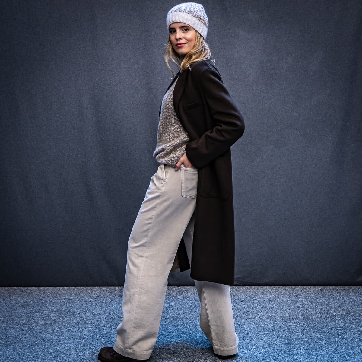 Trousers Ottavia Beige