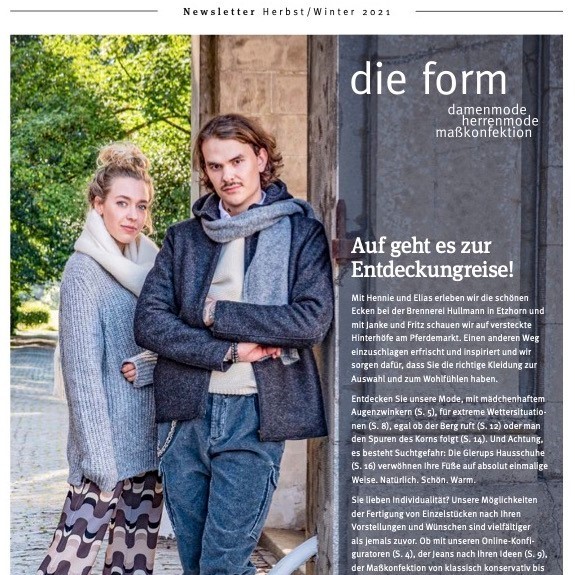 Der Newsletter Herbst / Winter 2021/22 ist da! 244402742_1207389263099416_1610022280096237565_n
