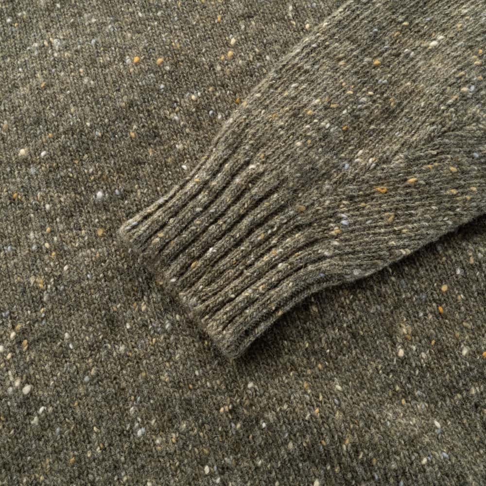 Knit Hoodie Soft Donegal