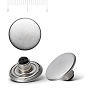 Silver metal button JB103