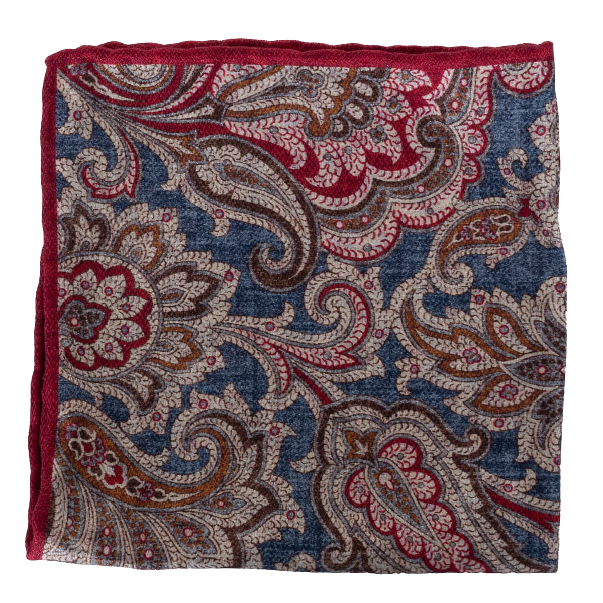 Paisley Silk Pocket Square 8191